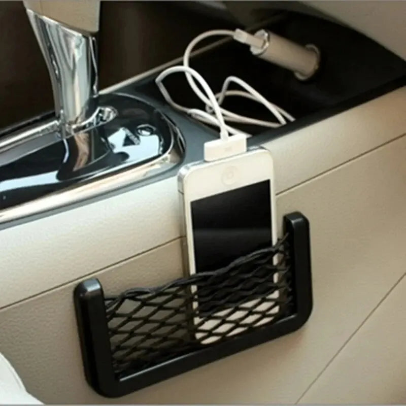 Car Seat Side Mesh Storage Net – Seatback Pocket Organizer