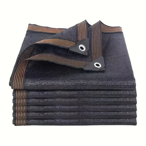 Black Shade Cloth - Mesh Sun Cover With Grommets