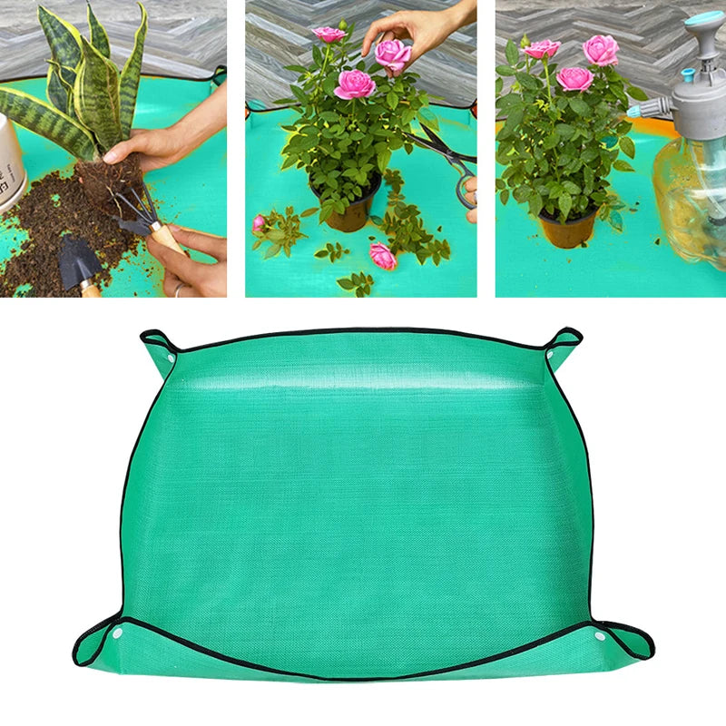 Foldable Planting Mat - Garden Potting and Transplanting Pad