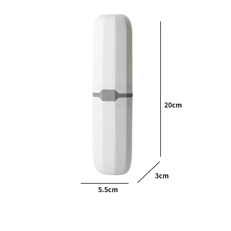 Toothpaste Toothbrush Protect Holder Case - For Travel and Daily Carry