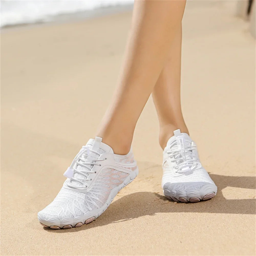 Unisex Amphibious Quick-Dry Water Shoes - Anti-Slip Barefoot Aqua Sneakers