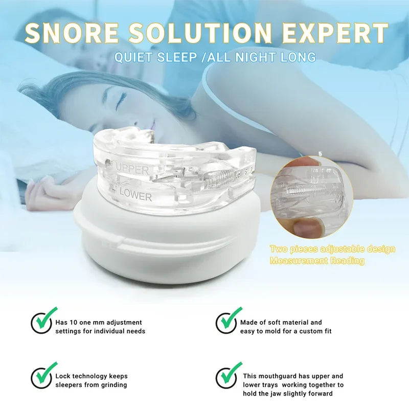 Anti-Snoring Mouth Guard – Sleep Support Mouthpiece for Night Comfort