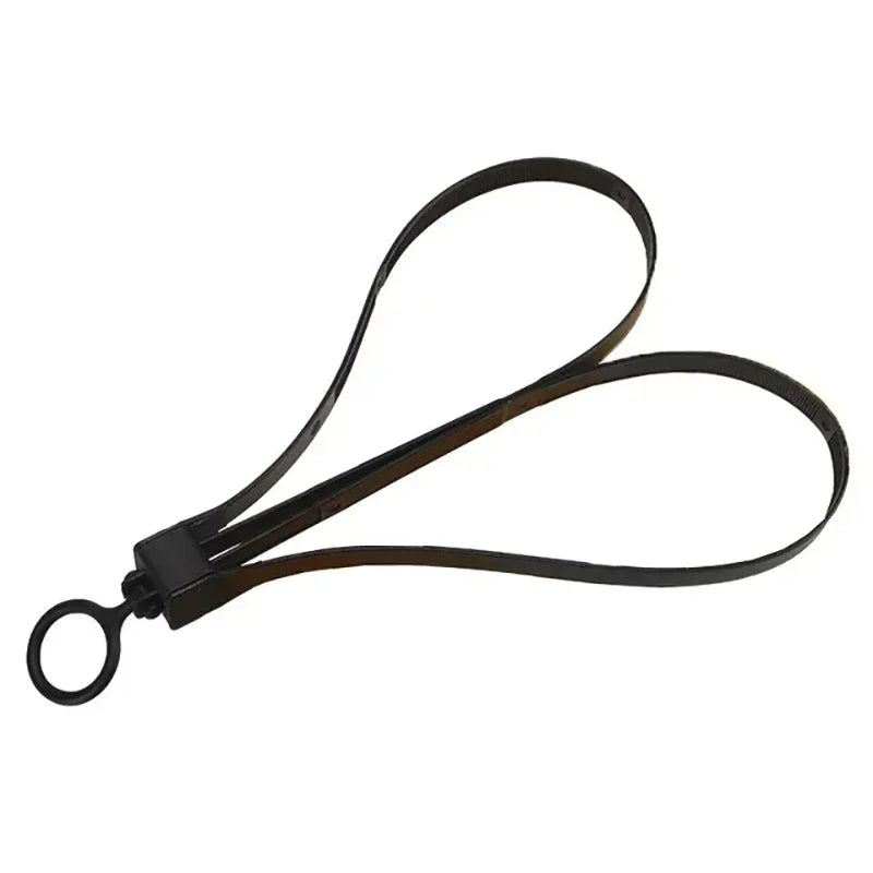 Plastic Cable Tie Straps - Disposable Gear Tie Set - Black