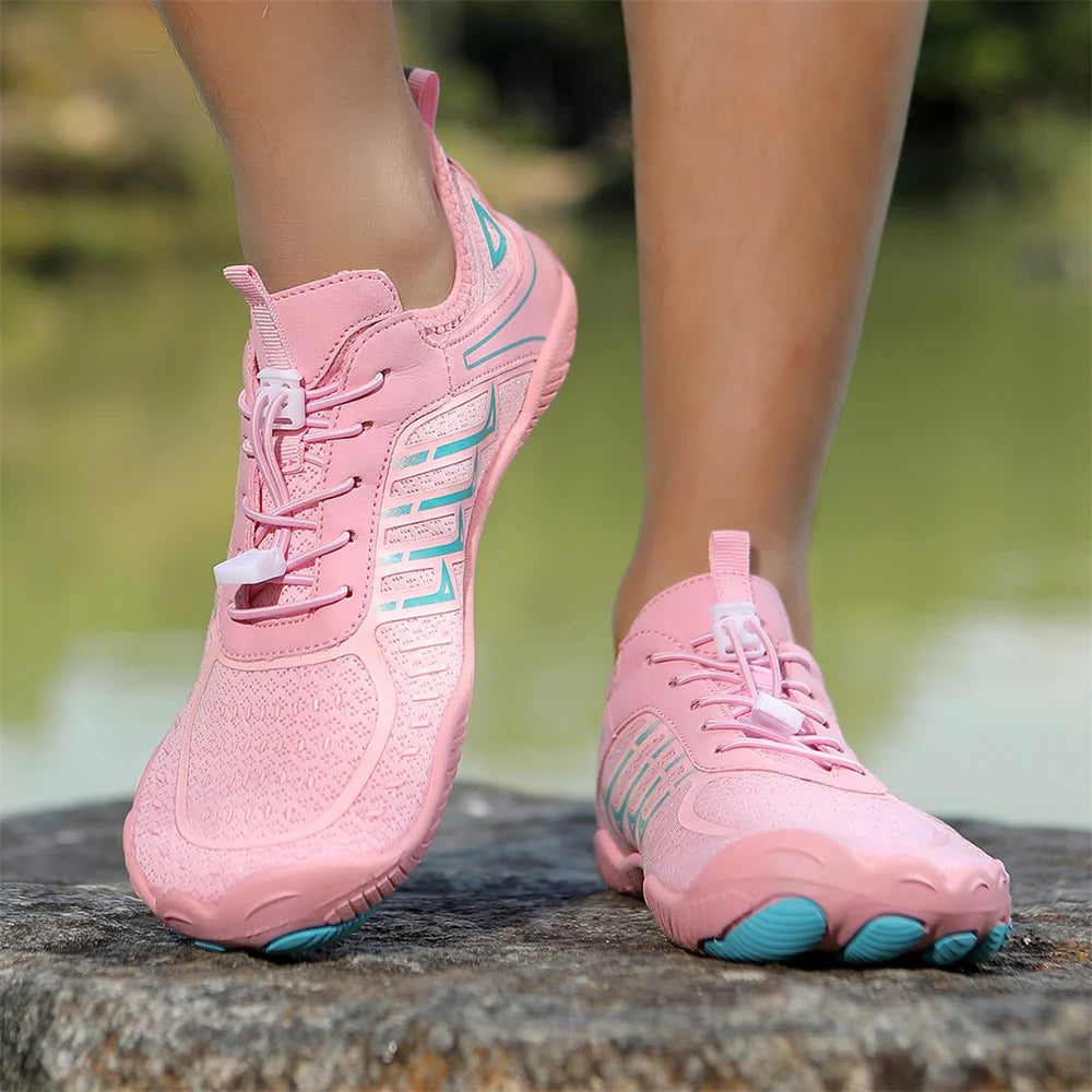 Unisex Amphibious Quick-Dry Water Shoes - Anti-Slip Barefoot Aqua Sneakers