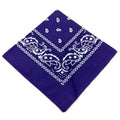 Paisley Bandana Headwrap - Lightweight Printed Kerchief - 4