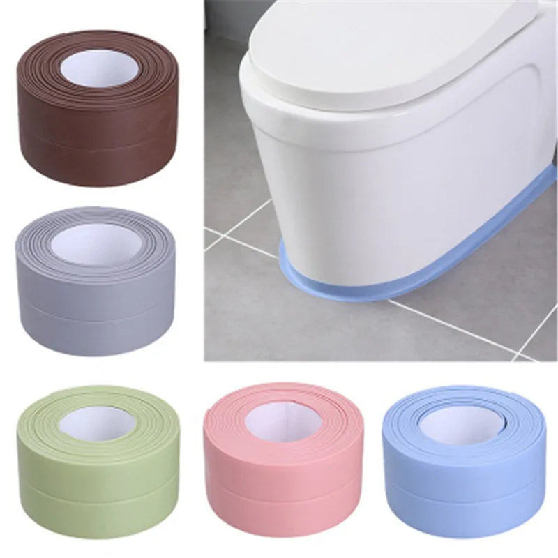 Bathroom Wall Stickers Sealing Tapes - For Kitchen Storage and Prep