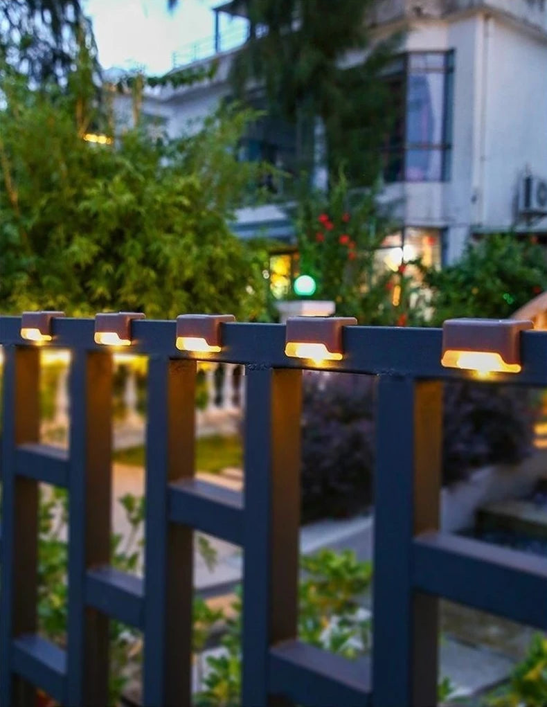 Solar Step Deck Lights – Waterproof Path Lighting for Outdoor Stairs