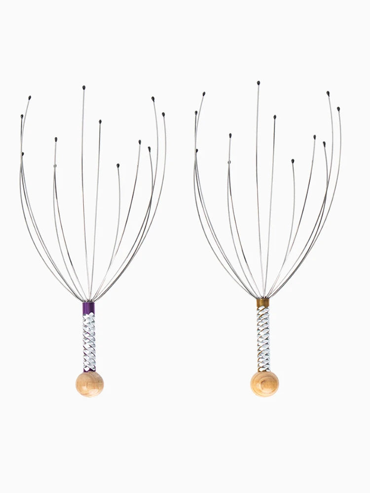 Scalp Head Massager – Stainless Steel Tingler for Relaxing Breaks