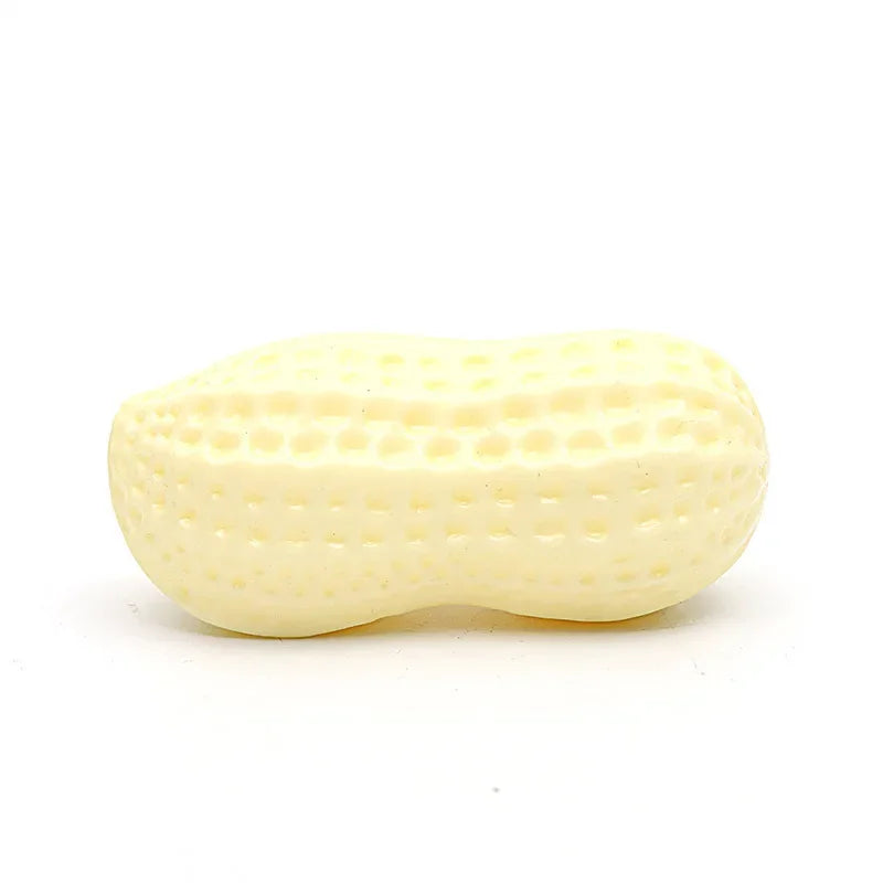 Chewing Simulation Pet Toy - Interactive Pet Play and Daily Enrichment - Milk White Peanuts
