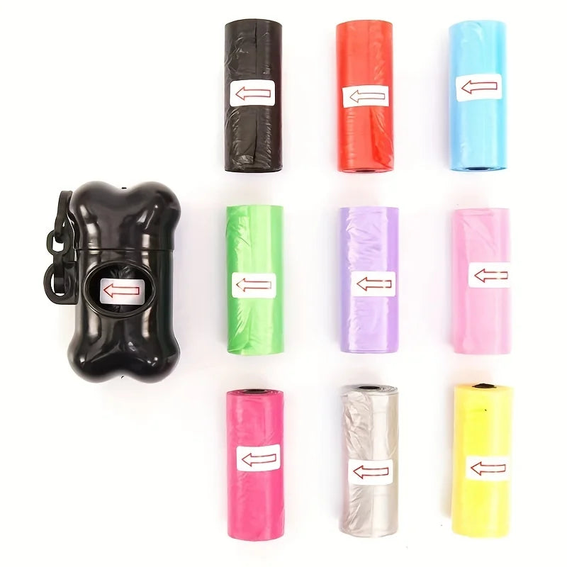 Dog Waste Bags - Roll Pack Bags for Walks and Cleanup