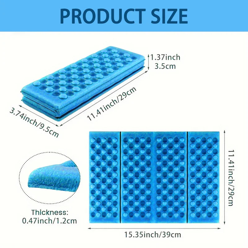 Camping Foam Seat Pad - Foldable Cushion for Outdoor Seating