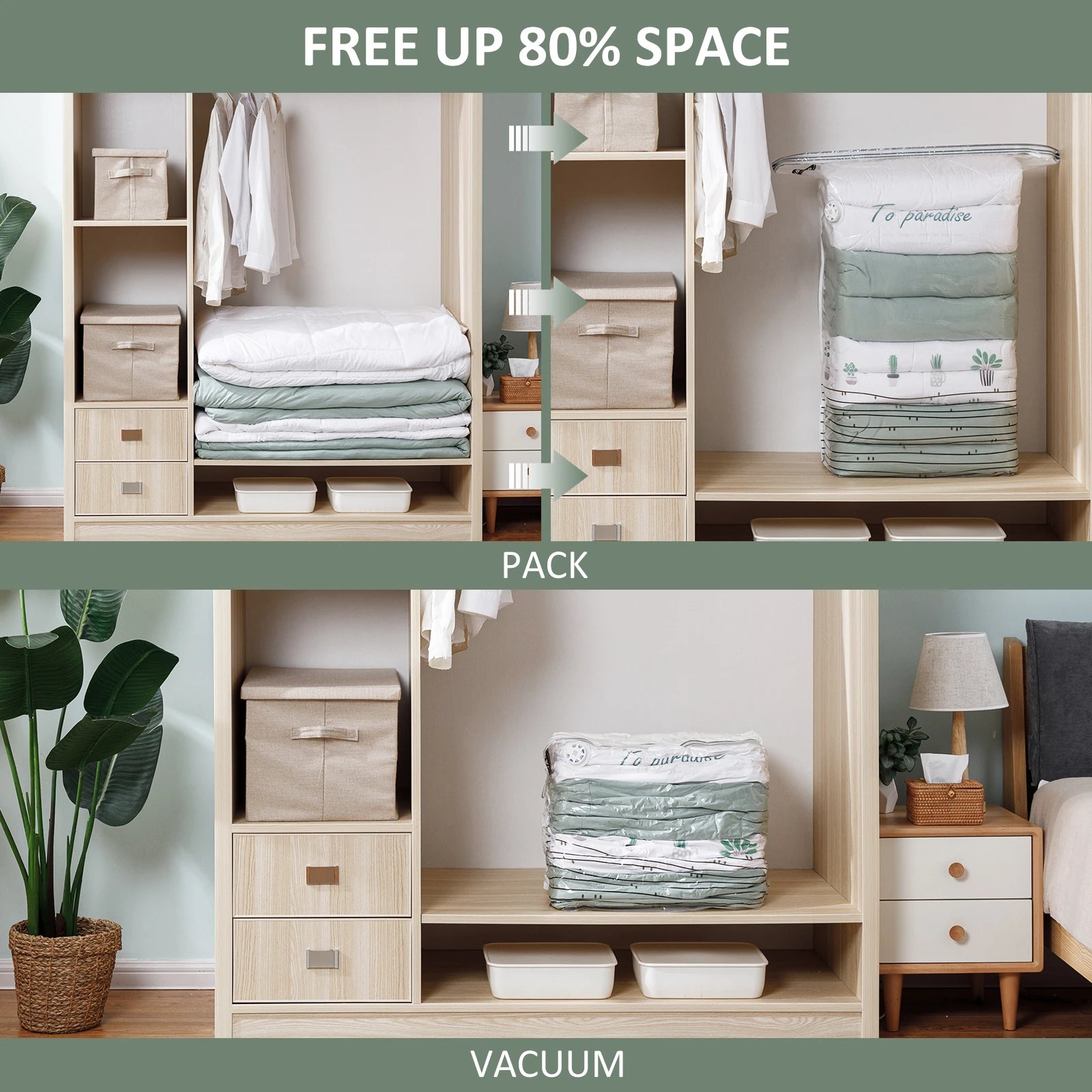 DailyFix No-Vacuum Compression Storage Bag