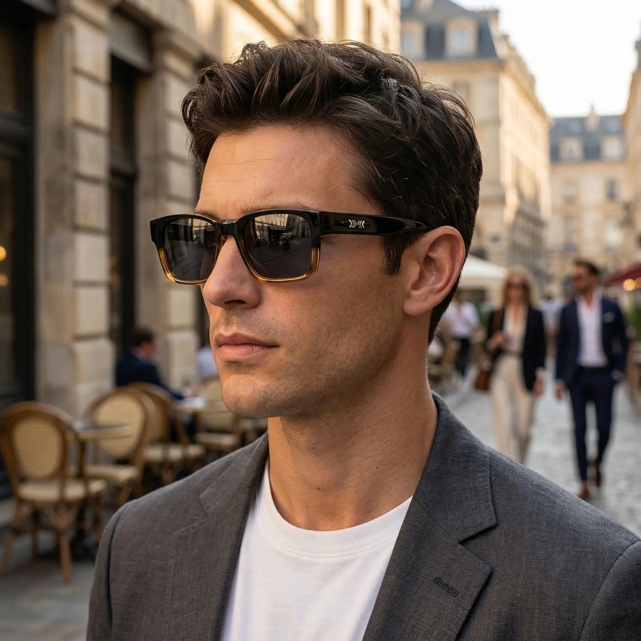 Square Sunglasses - Minimalist Unisex Eyewear