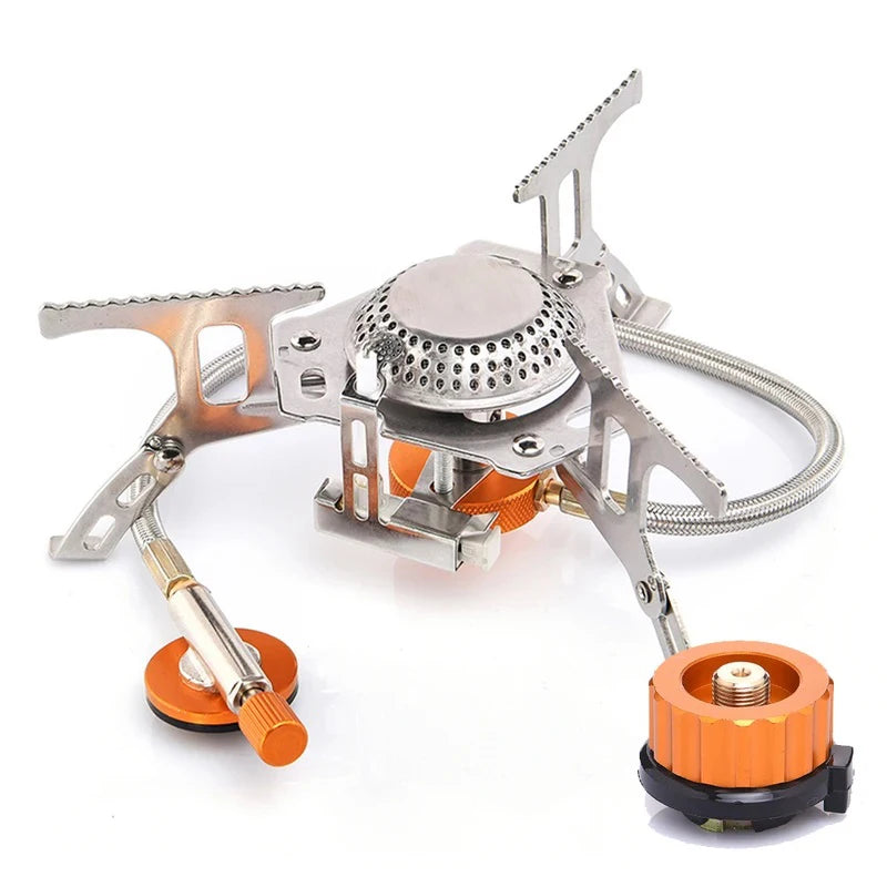 Folding Camping Gas Stove - 3500 W Cooker for Backpacking