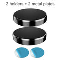 Magnetic Round Car Phone Holder – Dashboard & Vent Mount