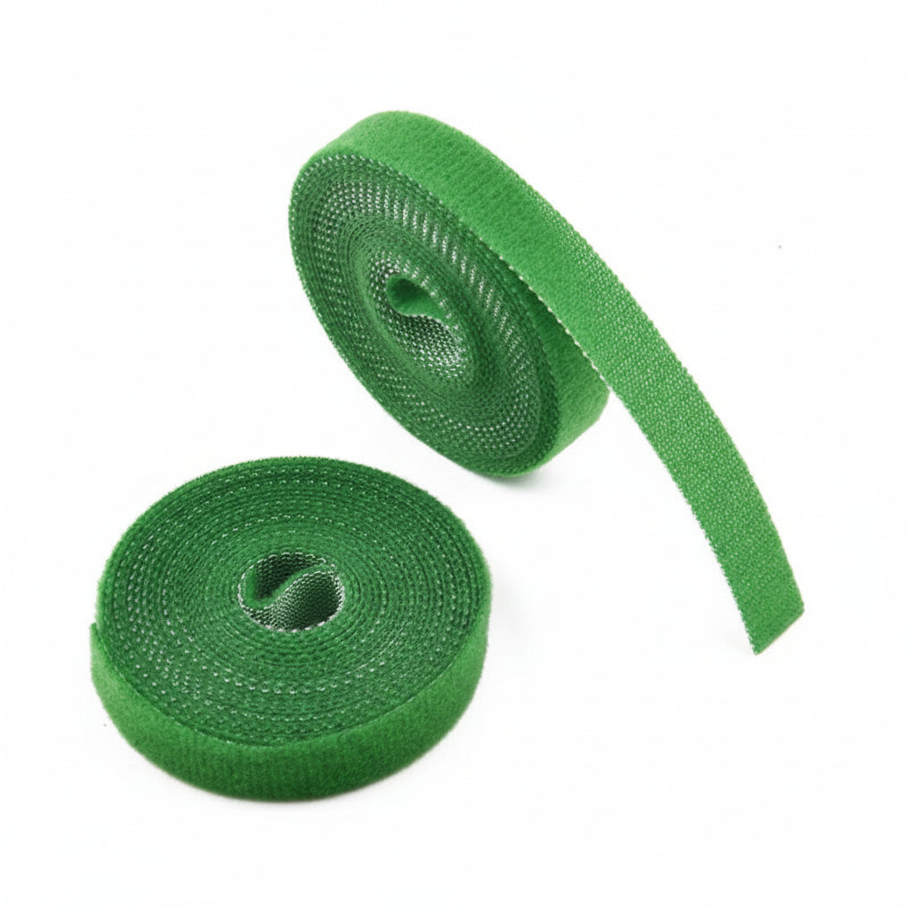 Garden Plant Ties - Nylon Hook-and-Loop Support Tape