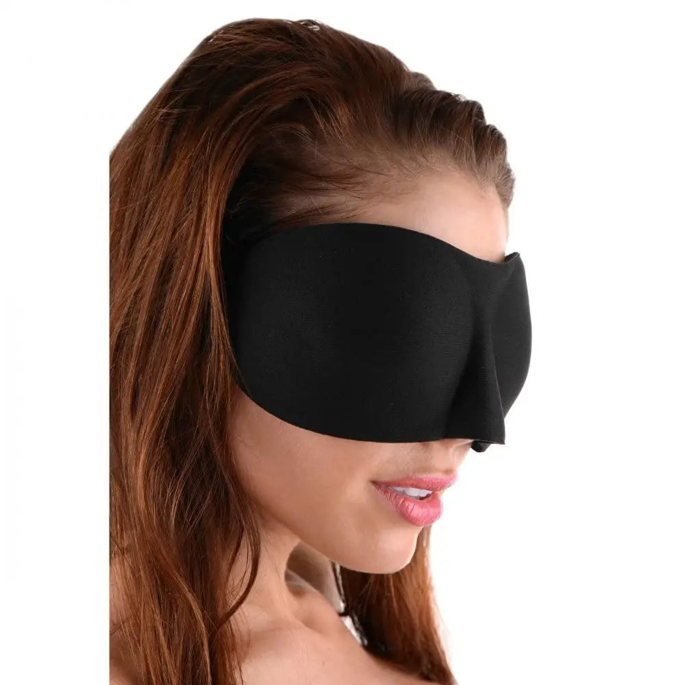 Contoured Sleep Mask – Breathable 3D Eye Shade for Travel Rest