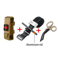 MOLLE First Aid Pouch - Outdoor Organizer for Kit Storage - Alloy Khaki Suit