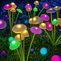 Solar Mushroom Garden Lights – Dual-Mode Ambiance for Patios