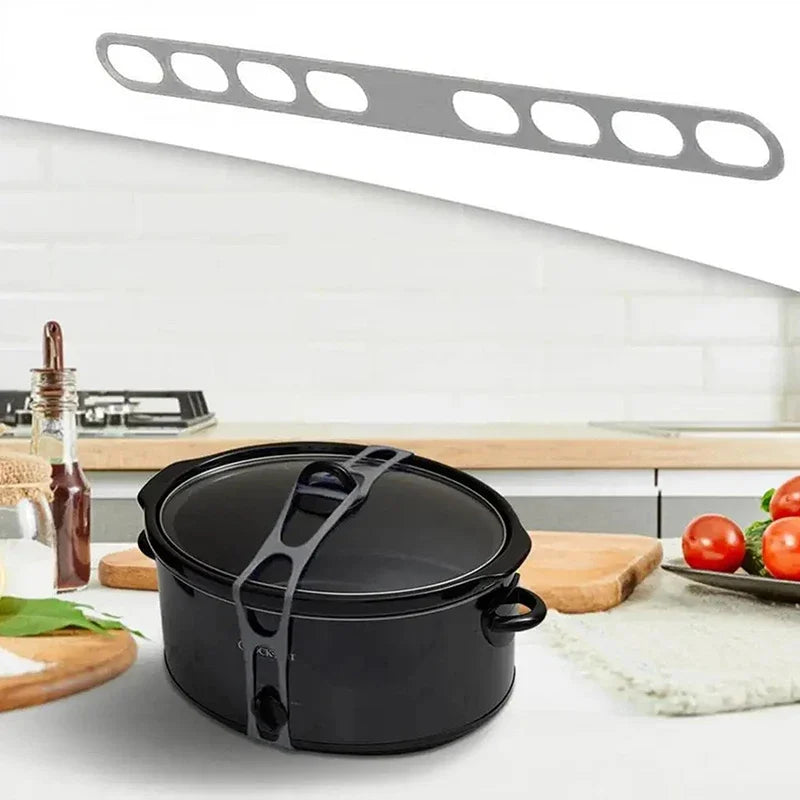 Silicone Lid Strap - 54 cm Band for Pots and Lunch Boxes