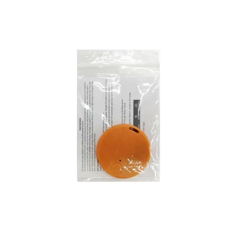 Bluetooth Item Tracker - Mini Finder for Bags and Wallets - Orange A