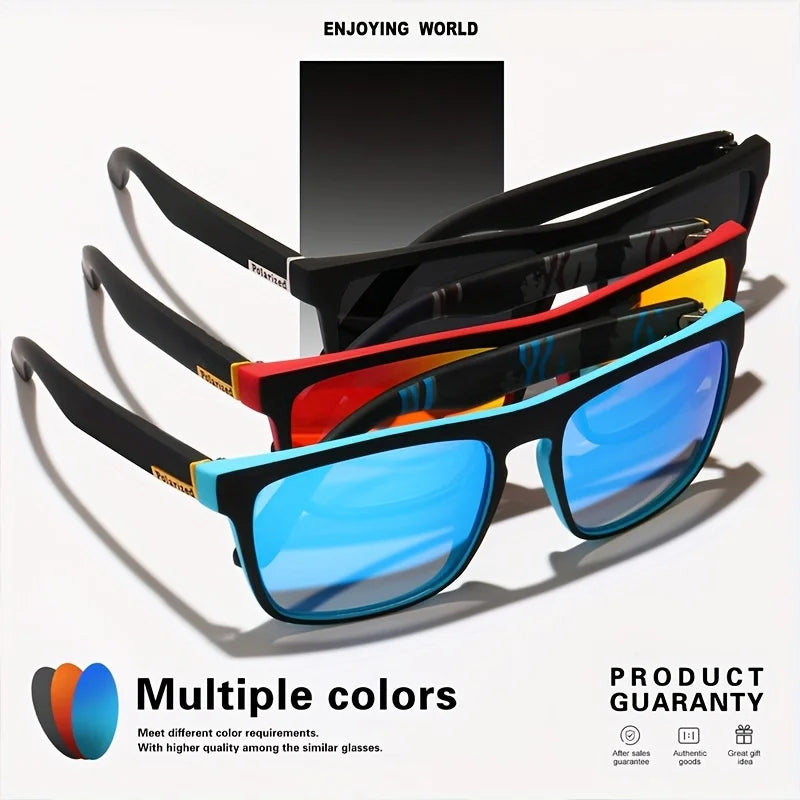Square Polarized Sunglasses - Driving Eyewear
