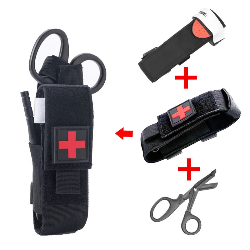 MOLLE First Aid Pouch - Outdoor Organizer for Kit Storage