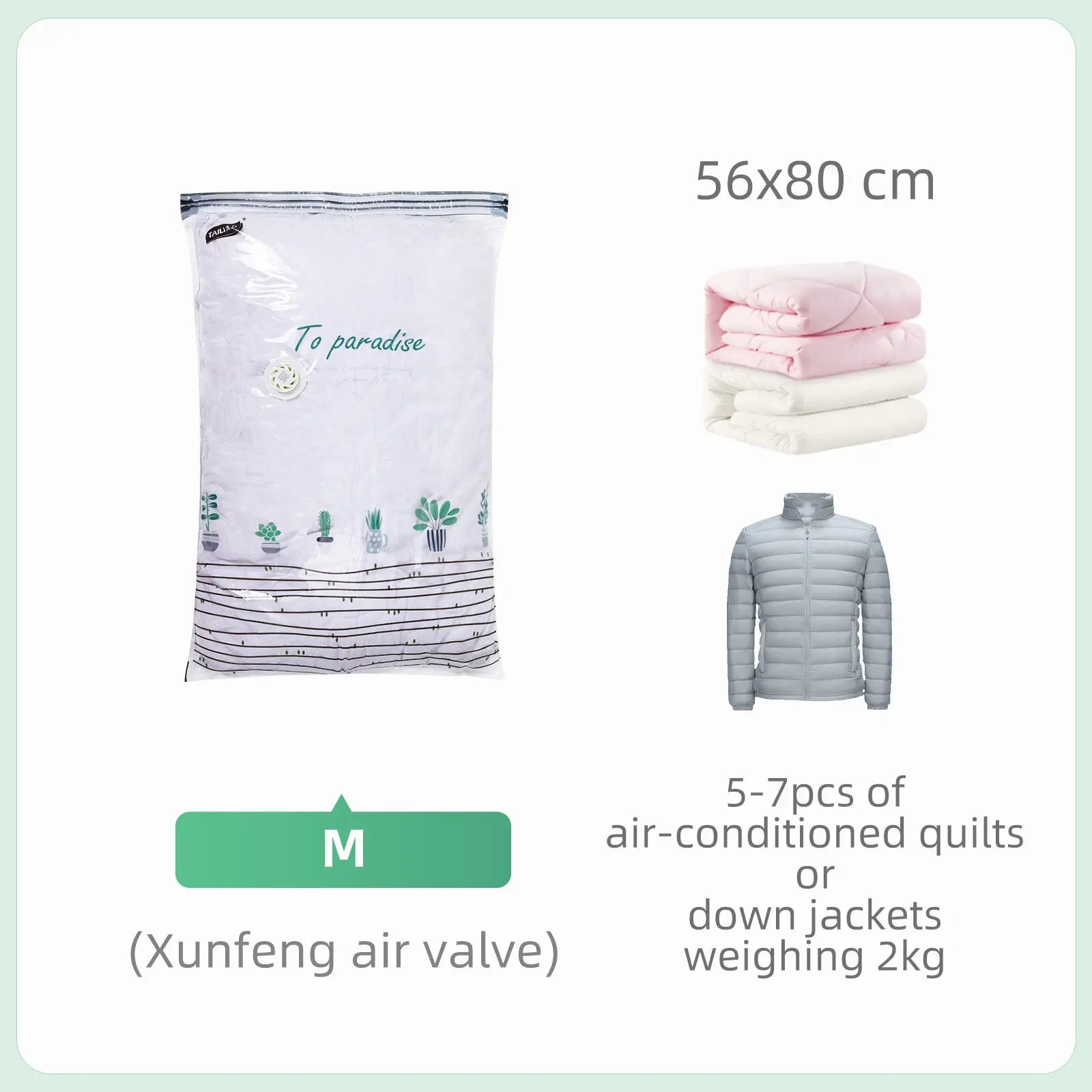 DailyFix No-Vacuum Compression Storage Bag