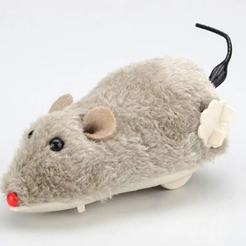 Funny Lifelike Plush Mouse Running - For Everyday Pet Use