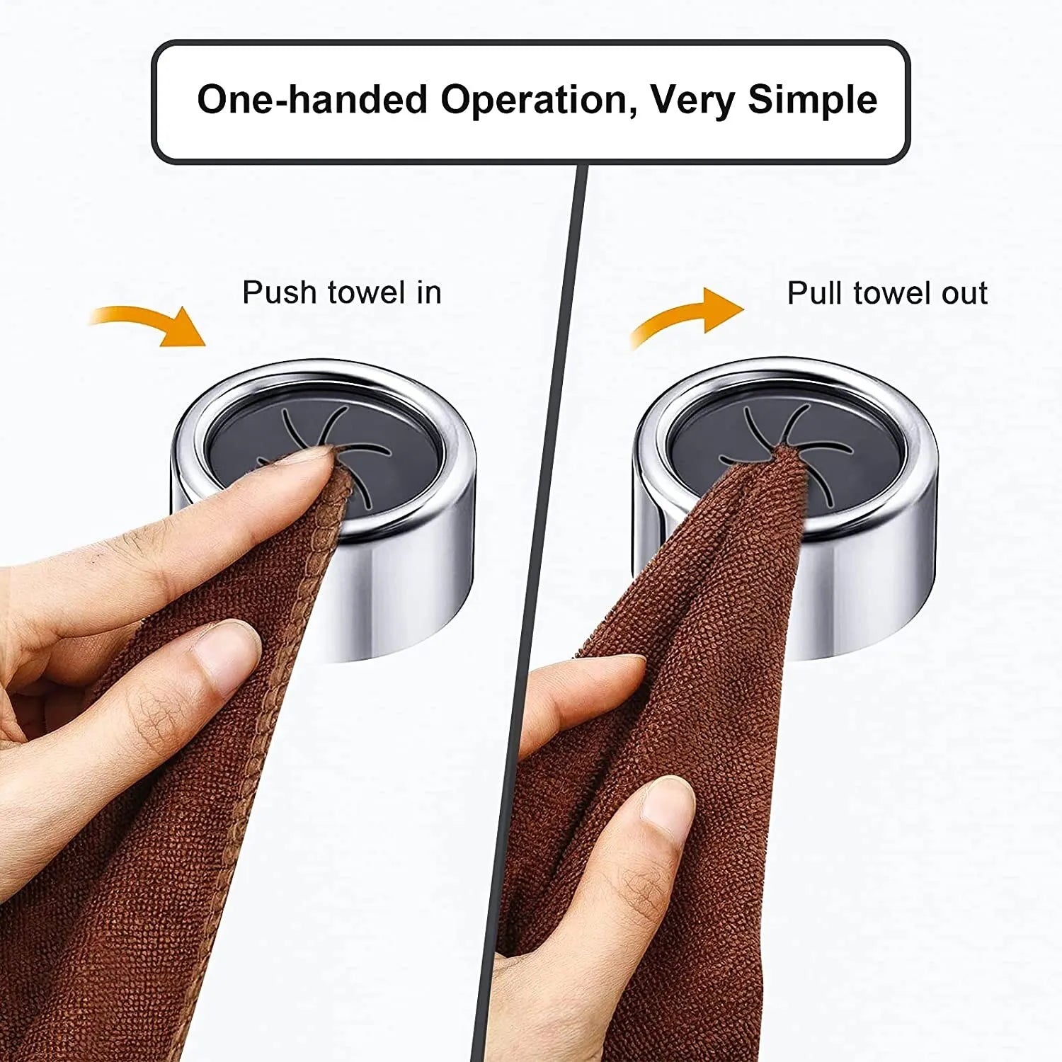 Punching Dishwashing Cloth Storage Clip - For Kitchen Storage and Prep
