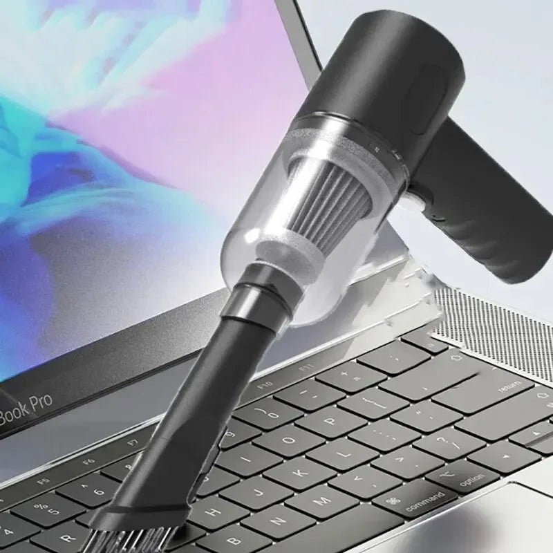 Portable Car Vacuum - USB Cleaning Tool for Vehicle Interiors