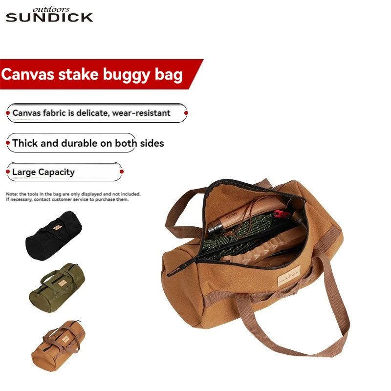 Picnic Cutlery Carrying Case - Portable Tableware Storage Bag