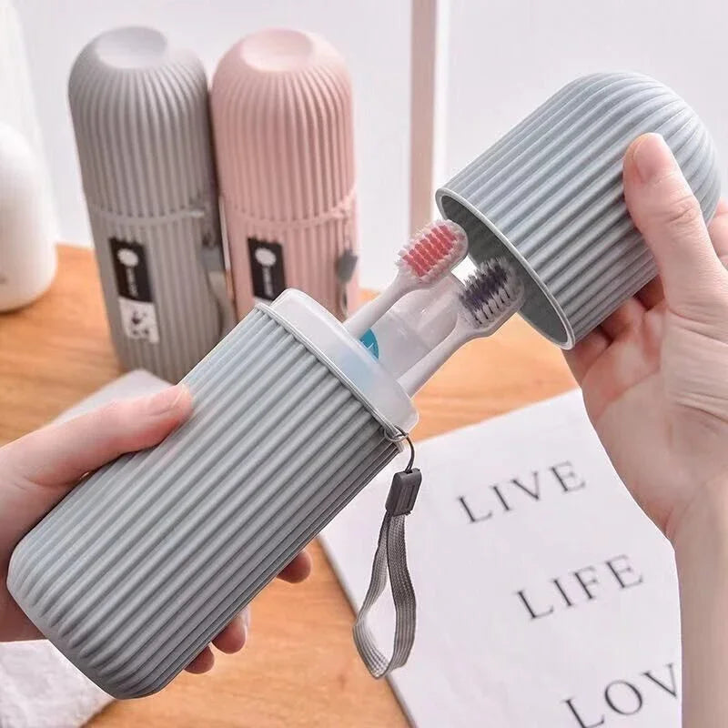 Toothpaste Toothbrush Protect Holder Case - For Travel and Daily Carry