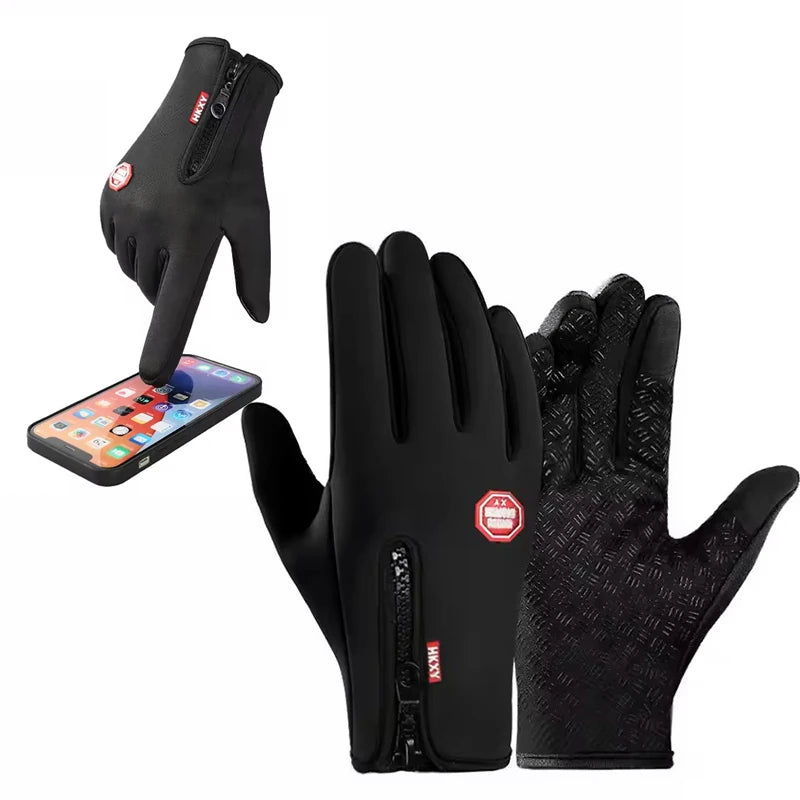 Touchscreen Gloves - Knit Pair for Driving and Hiking