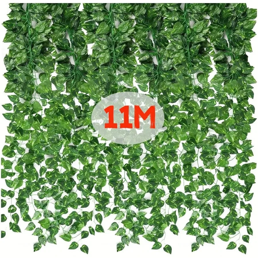Artificial Ivy Vine Garland – Hanging Greenery for Outdoor Decor