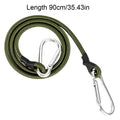 Elastic Bungee Cord - Tie Strap with Hooks for Gear