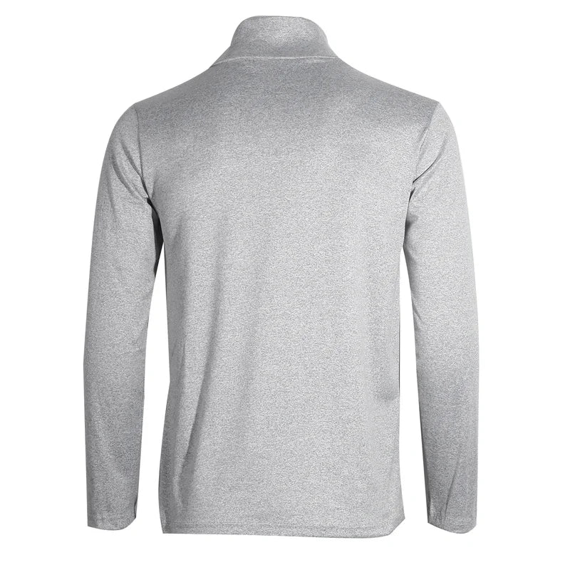Men's Thermal Base Layer Top - High Neck Long Sleeve Shirt