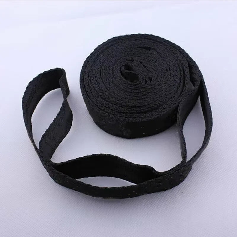 Hammock Hanging Straps - Outdoor Strap Set for Camping - Black