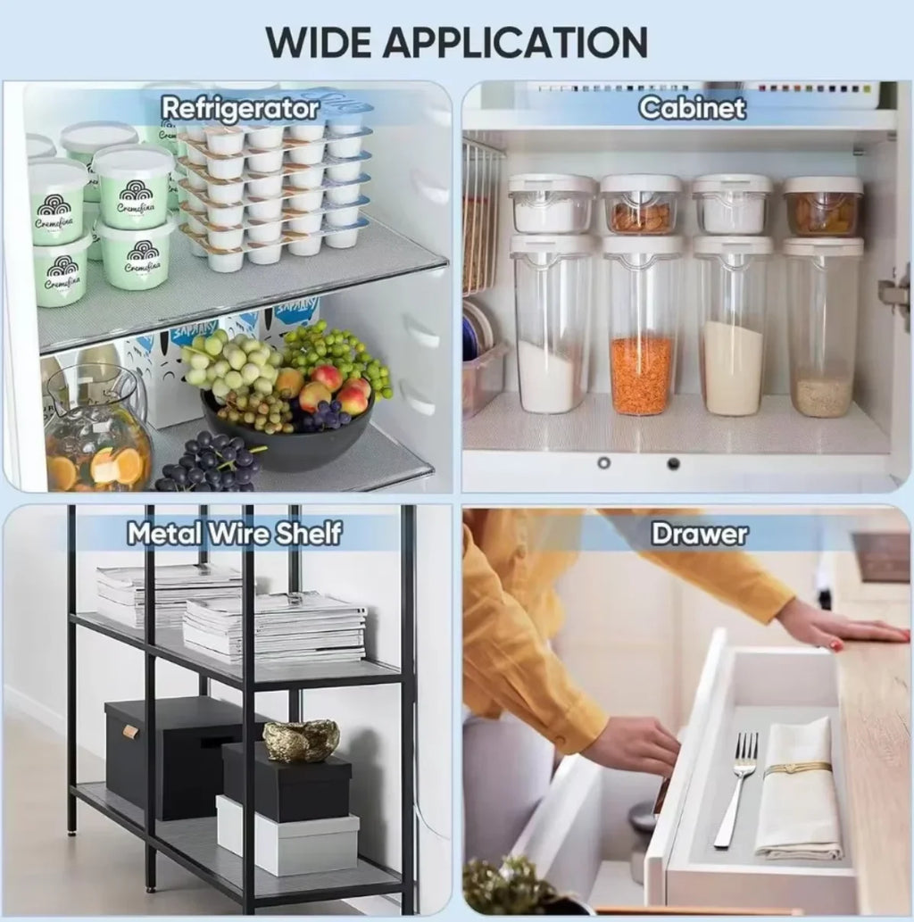 Drawer and Shelf Liner - Non-Adhesive EVA Cabinet Mat