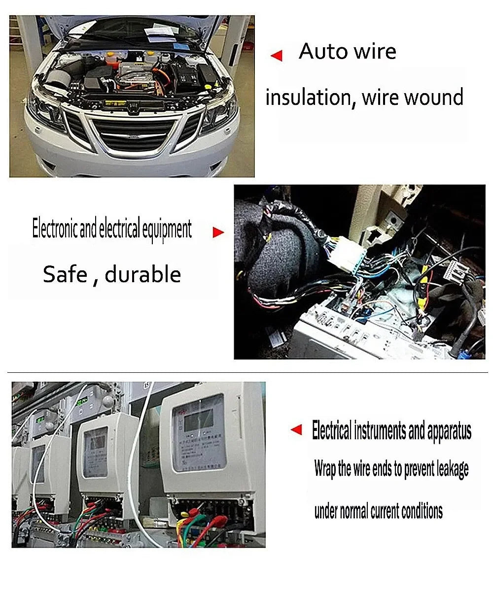 Automotive Wiring Harness Tape - 15 m Cloth Cable Wrap