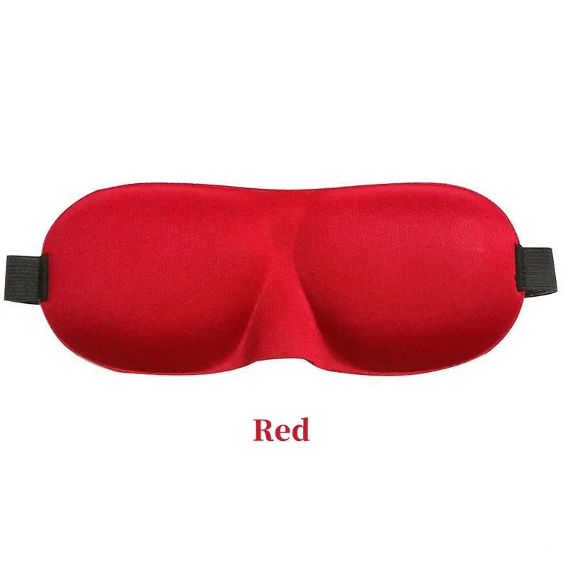 Contoured Sleep Mask – Breathable 3D Eye Shade for Travel Rest