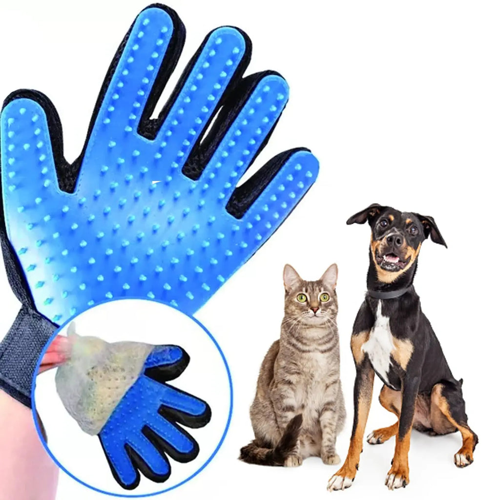 Cat Hair Remove Gloves Rubber - For Everyday Pet Use