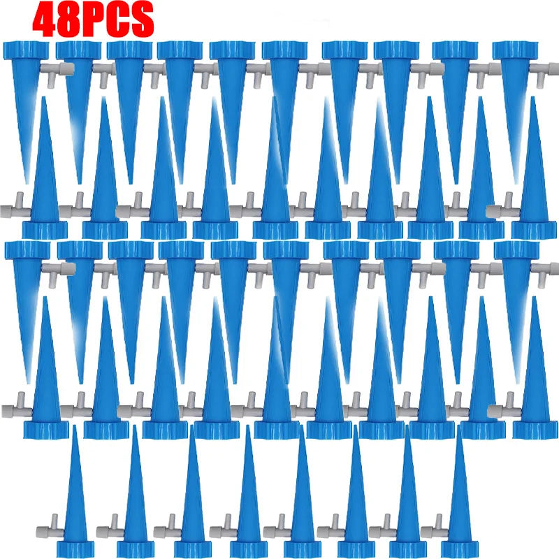 Automatic Drip Watering Spikes - Adjustable Plant Irrigation Set