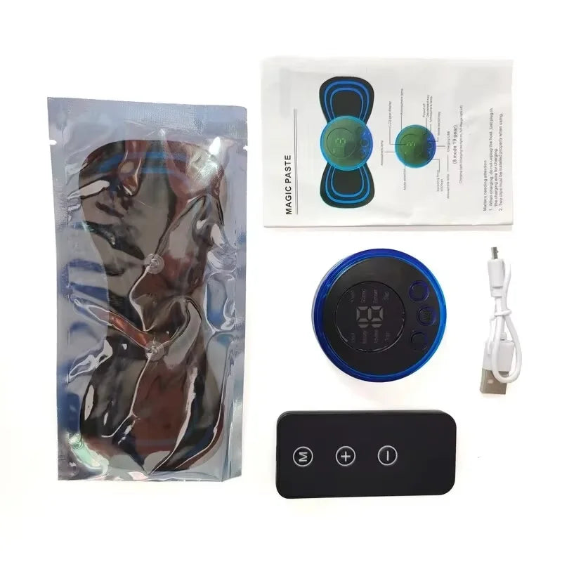 EMS Neck and Body Massager – 8 Modes for Portable Relief at Home
