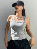 Soft Knit Camisole Tank – Slim Sleeveless Base Layer for Summer