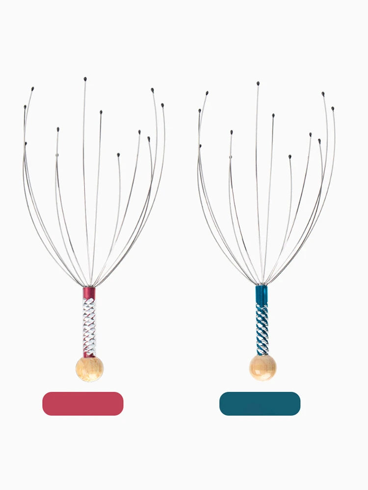 Scalp Head Massager – Stainless Steel Tingler for Relaxing Breaks