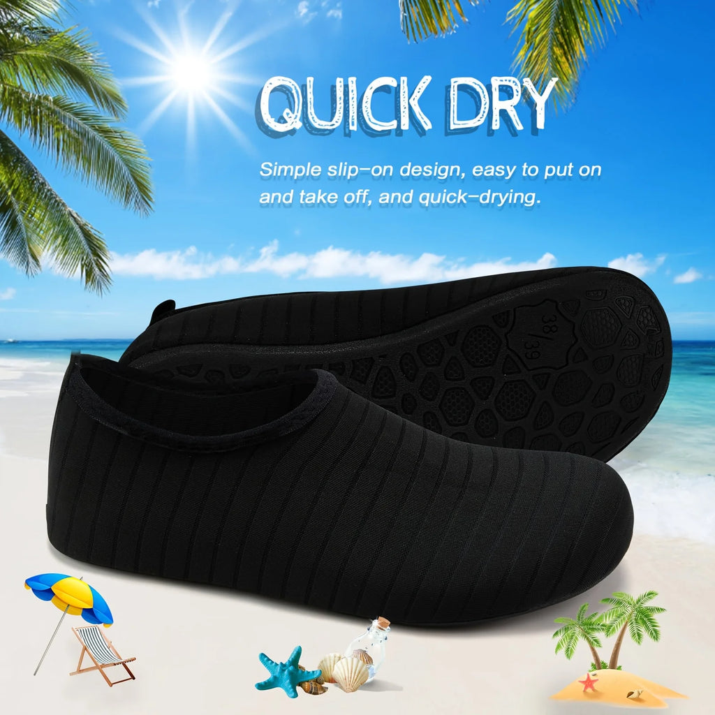 Ultra-Light Anti-Slip Aqua Socks - Quick-Dry Barefoot Water Shoes