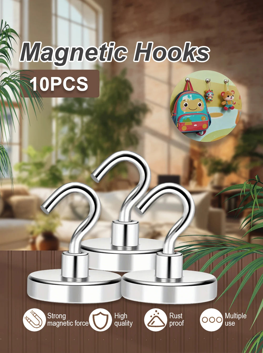 DailyFix Magnetic Utility Hooks