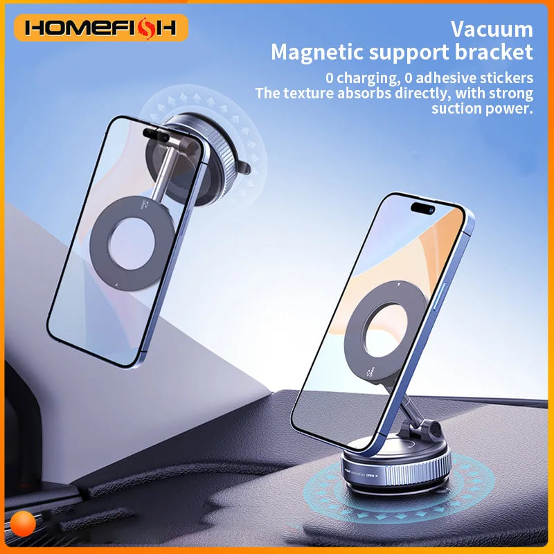 Magnetic Phone Holder – Multi-Surface Car & Desk Mount