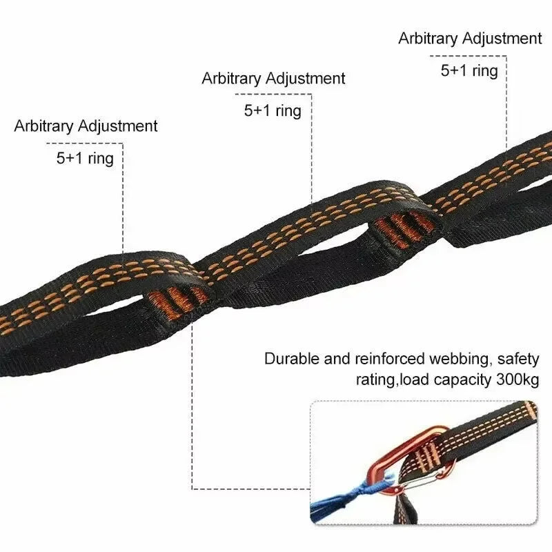 Hammock Hanging Straps - Outdoor Strap Set for Camping